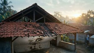 Kerusakan pada Atap dan Genteng