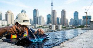 Waterproofing Dak Beton Membran Bakar Rumah Mewah Jakarta